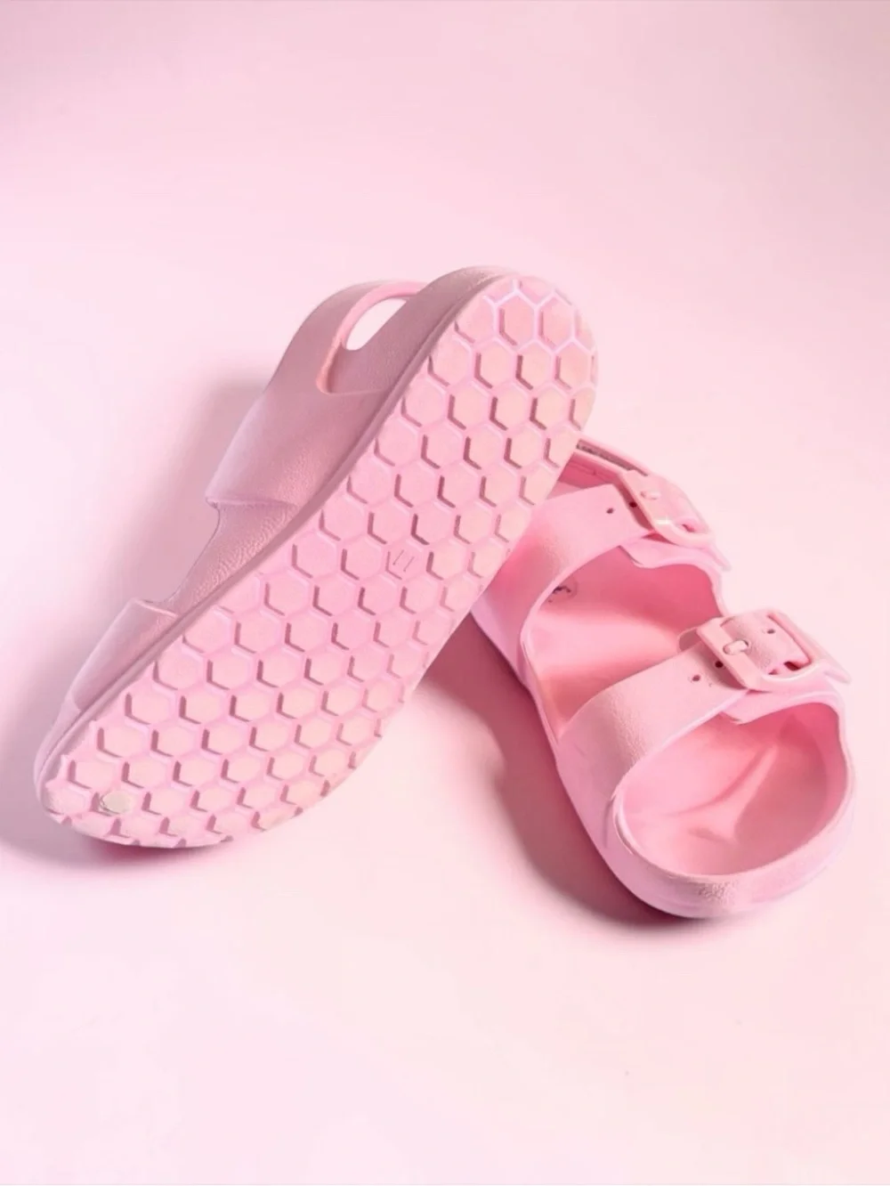 Cat & Jack Toddler Girls Sandals Bubblegum Pink Comfort Size 11 EUC